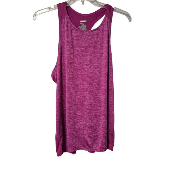 Avia Womens Large Purple Tank Top T-back Round Neckline - Picture 1 of 7